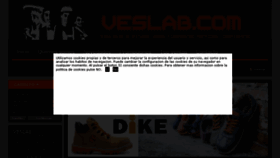 What Veslab.com website looked like in 2017 (6 years ago)