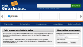 What Viele-gutscheine.de website looked like in 2017 (6 years ago)