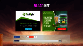 What Vload.net website looked like in 2017 (6 years ago)