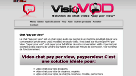 What Visiovod.com website looked like in 2017 (6 years ago)