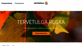 What Vattenfall.fi website looked like in 2017 (6 years ago)