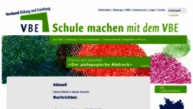 What Vbe.de website looked like in 2017 (6 years ago)