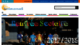 What Ville-six-fours.fr website looked like in 2017 (6 years ago)