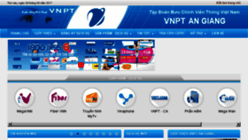 What Vnptangiang.vn website looked like in 2017 (6 years ago)