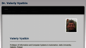 What Vyatkin.org website looked like in 2017 (6 years ago)