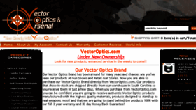 What Vectoroptics.com website looked like in 2017 (6 years ago)