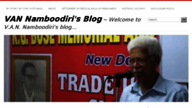What Vannamboodiri.com website looked like in 2017 (6 years ago)