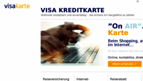 What Visakarte.org website looked like in 2017 (6 years ago)