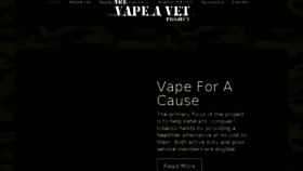 What Vapeavet.org website looked like in 2017 (6 years ago)