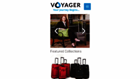 What Voyagermerchandising.com website looked like in 2017 (6 years ago)