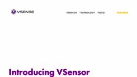 What Vsense.com website looked like in 2017 (6 years ago)