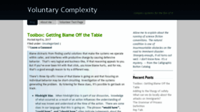 What Voluntarycomplexity.com website looked like in 2017 (6 years ago)