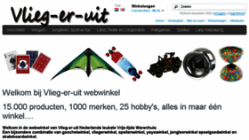 What Vliegeruit.com website looked like in 2017 (6 years ago)