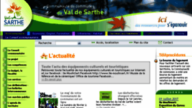 What Val-de-sarthe.fr website looked like in 2017 (6 years ago)