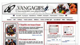 What Vangagifs.com website looked like in 2017 (6 years ago)