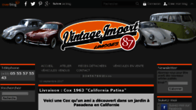 What Vintageimport87.fr website looked like in 2017 (6 years ago)