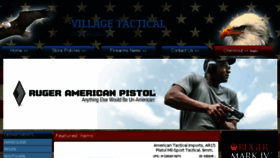 What Villagetactical.com website looked like in 2017 (6 years ago)