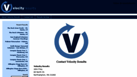 What Velocityresults.com website looked like in 2017 (6 years ago)