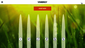 What Vimergy.com website looked like in 2017 (6 years ago)