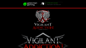 What Vigilantaddiction.com website looked like in 2017 (6 years ago)