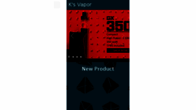 What Vapewithk.com website looked like in 2017 (6 years ago)