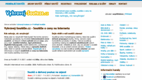 What Vyhravej-souteze.cz website looked like in 2017 (6 years ago)