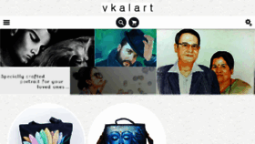 What Vkalart.com website looked like in 2017 (6 years ago)