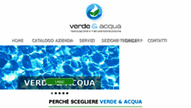 What Verdeeacqua.com website looked like in 2017 (6 years ago)