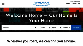 What Vacationrentalsbywyndham.com website looked like in 2017 (6 years ago)
