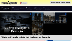 What Viajarafrancia.com website looked like in 2017 (6 years ago)