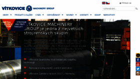 What Vitkovice.cz website looked like in 2017 (6 years ago)
