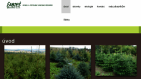 What Vanocni-stromky.cz website looked like in 2017 (8 years ago)