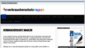 What Verbraucherschutz-magazin.de website looked like in 2017 (6 years ago)