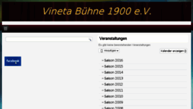 What Vineta-buehne.de website looked like in 2017 (6 years ago)