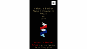 What Valentis.net website looked like in 2017 (7 years ago)