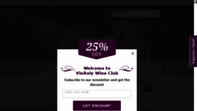 What Vinitalyclub.co.uk website looked like in 2017 (6 years ago)