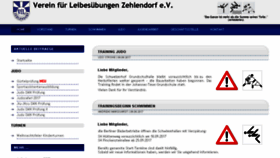 What Vfl-zehlendorf.de website looked like in 2017 (6 years ago)