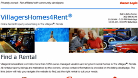What Villagershomes4rent.com website looked like in 2017 (6 years ago)