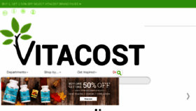 What Vitacost.com website looked like in 2017 (6 years ago)