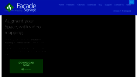 What Videomappingsoftware.com website looked like in 2017 (6 years ago)
