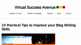 What Virtualsuccessavenue.com website looked like in 2017 (6 years ago)