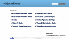 What Viajecaribe.es website looked like in 2017 (6 years ago)