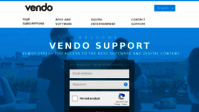 What Vendosupport.com website looked like in 2017 (6 years ago)