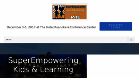 What Vsteconference.org website looked like in 2017 (6 years ago)
