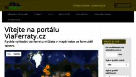 What Viaferraty.cz website looked like in 2017 (6 years ago)