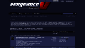 What Vengeance-forum.com website looked like in 2017 (6 years ago)