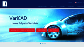 What Varicad.com website looked like in 2017 (6 years ago)