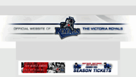 What Victoriaroyals.com website looked like in 2017 (6 years ago)