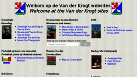 What Vanderkrogt.net website looked like in 2017 (6 years ago)