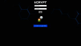 What Vcrypt.net website looked like in 2017 (6 years ago)